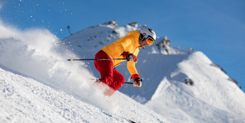 downhill skier